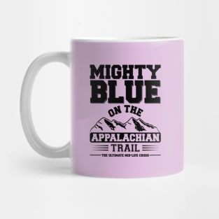 Mighty Blue design (Black) Mug